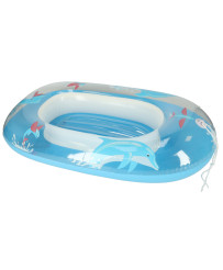 BESTWAY 34037 Inflatable swimming mattress children's pontoon boat mattress blue