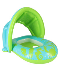 BESTWAY 34091 Inflatable pontoon with canopy green
