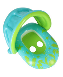 BESTWAY 34091 Inflatable pontoon with canopy green
