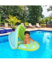 BESTWAY 34091 Inflatable pontoon with canopy green