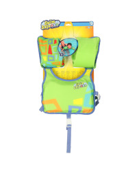 AQUASTAR Green swimming vest with sleeves