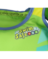 AQUASTAR Green swimming vest with sleeves