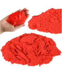 Kinetic sand 1kg in a bag red