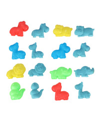 Kinetic sand in a bucket 1kg molds blue
