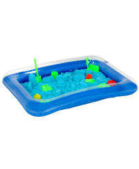 Kinetic sand in a box 2kg molds blue