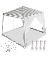 Tent pavilion gazebo garden party commercial White 2X2m