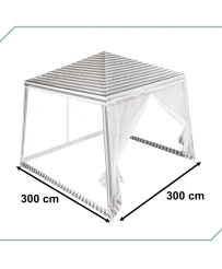 Tent pavilion gazebo garden party commercial White 2X2m