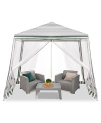 Tent pavilion gazebo garden party commercial White 2X2m