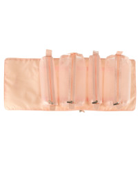 Folding travel cosmetic bag...
