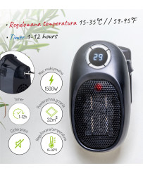 Adler AD 7726 Easy heater electric heater fan heater 1500W