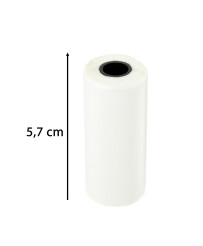 Rolls thermal self-adhesive paper insert for mini printer 5.7cmx4.5m 5 pieces