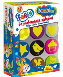 BAMBINO Finger Paints 12...