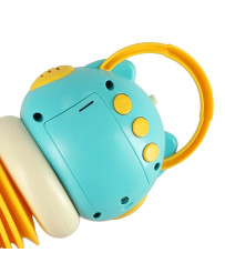Harmony accordion for children orange owl playing LED 30cm