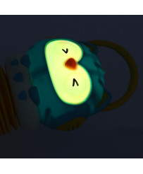 Harmony accordion for children orange owl playing LED 30cm