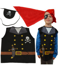 Carnival costume pirate sailor 3-8 years old