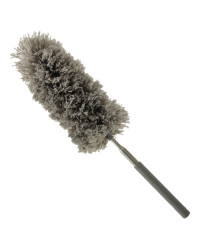 Telescopic broom dusting...