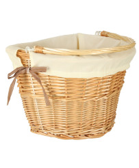 Wicker basket for bicycle...