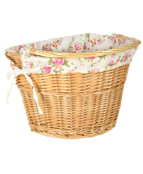 Wicker basket for bicycle...