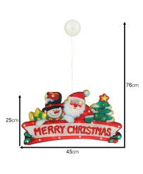 LED lights pendant Christmas decoration Merry Christmas 45cm