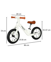 Trike Fix Balance PRO cross-country bicycle white