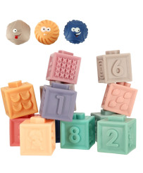 Sensory ball blocks soft educational 15 pieces
