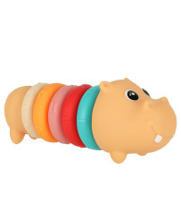 Hippopotamus sensory blocks educational soft puzzle matching