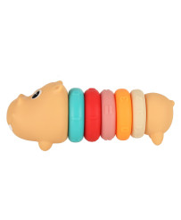 Hippopotamus sensory blocks educational soft puzzle matching