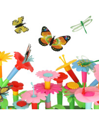 Flowers creative blocks flower garden 175 elements
