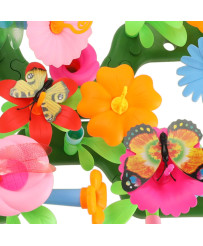 Flowers creative blocks flower garden 175 elements