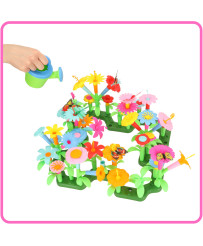 Flowers creative blocks flower garden 175 elements