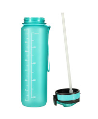 Water bottle bidon 1l green