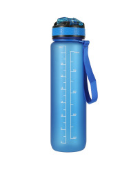 Water bottle bidon 1l blue