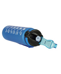 Water bottle bidon 1l blue