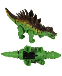 Remote control dinosaur RC Stegosaurus walks glows roars