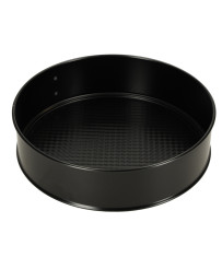 Baking tin with detachable rim 24cm black