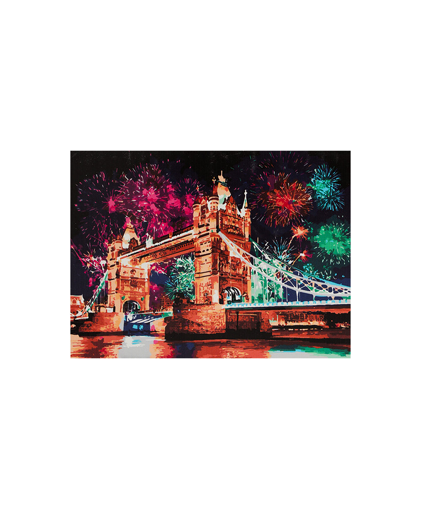Image painting by numbers 40x50cm bridge