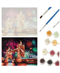 Image painting by numbers 40x50cm bridge