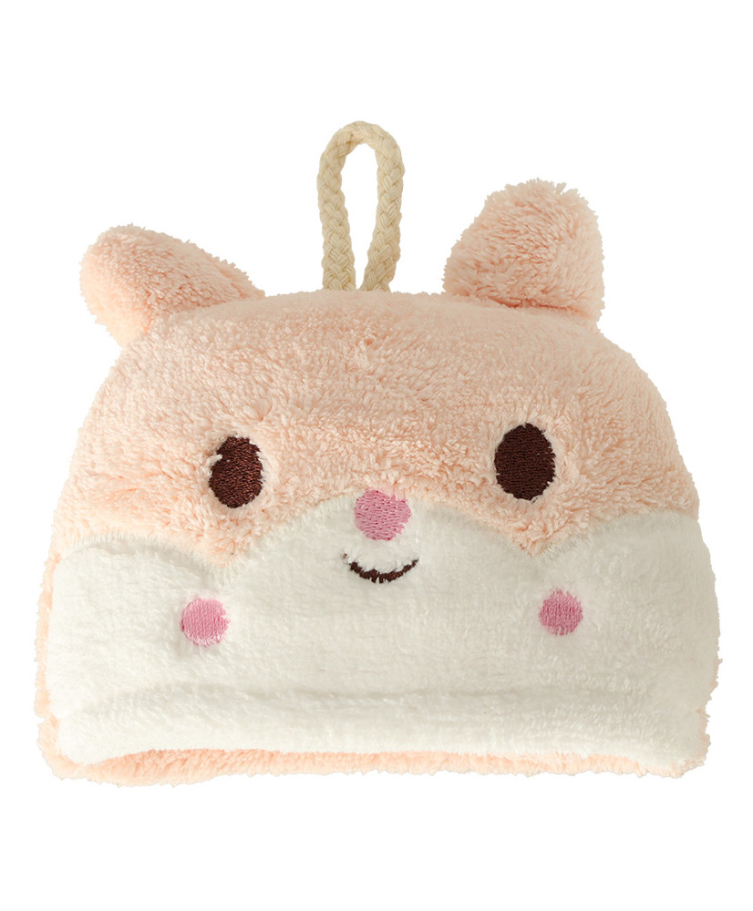 Children's hand towel for kindergarten 42x25cm pink rabbit