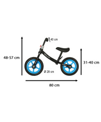 Trike Fix Balance cross-country bicycle black and blue