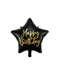 Happy Birthday star foil...