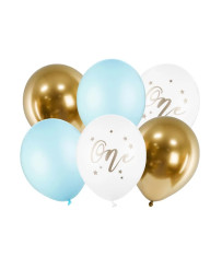 Birthday balloons Pastel...