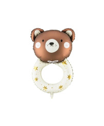 Foil balloon Rattle bear...