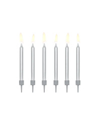 Birthday cake candles plain...