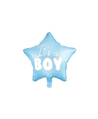 "It's a boy" foil balloon...