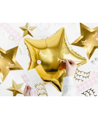 Gold Star Foil Balloon 48cm