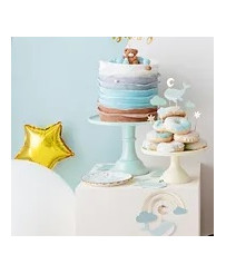Decorations for muffin cupcakes - Whale 11cm-13,5cm 7 pieces