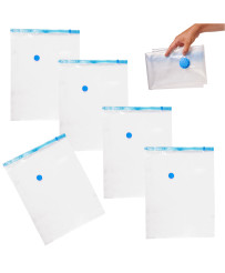 Vacuum bags for clothes 5 pieces 60x80cm
