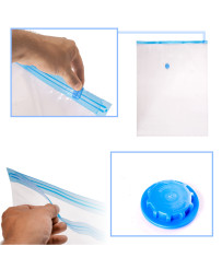 Vacuum bags for clothes 5 pieces 60x80cm