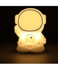 Silicone night light white astronaut
