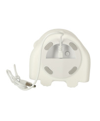 Silicone night light white doggie